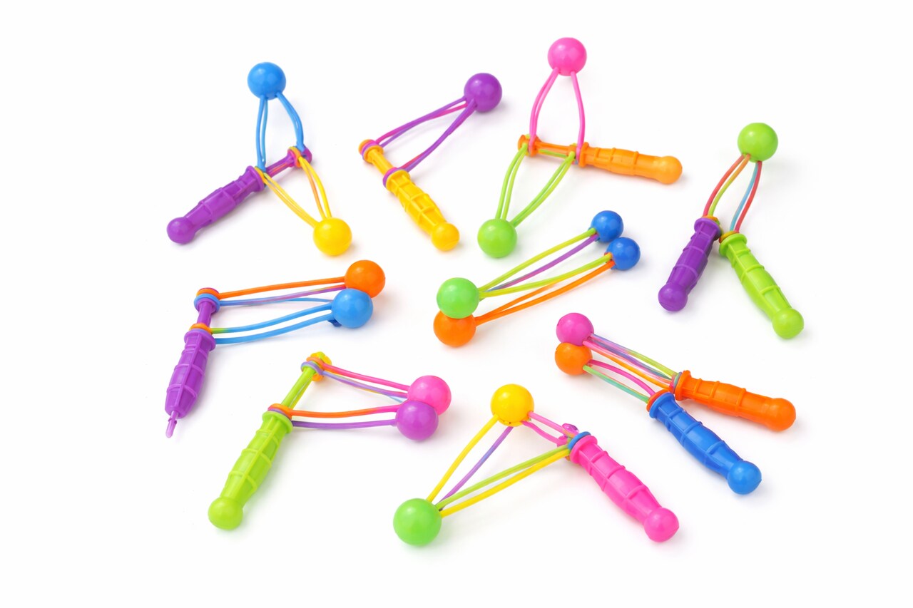 Mini Plastic Clackers – 4" Assorted Color Noise Toys, 12-Pack Party & Prize Favors